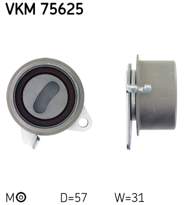Rullo tenditore, Cinghia dentata - VKM 75625 SKF